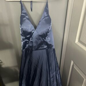 Elegant Navy Blue Dress